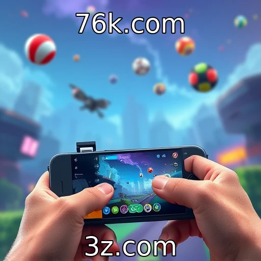 Crescimento do mercado de jogos em dispositivos móveis